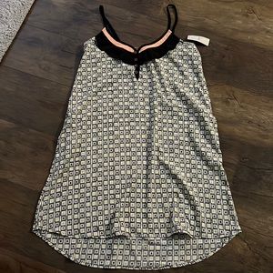 NWT Volcom Spaghetti Strap, geometric, swing Dress size small